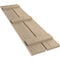 Ekena Millwork Rustic Two Board Spaced Board-n-Batten Rough Sawn Faux Wood Shutters, 11 1/2W x 62H, PR SHUBSS11X62RSPR - alternate 11